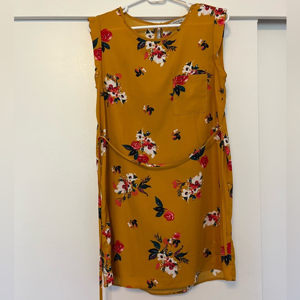 Mustard Yellow Dress